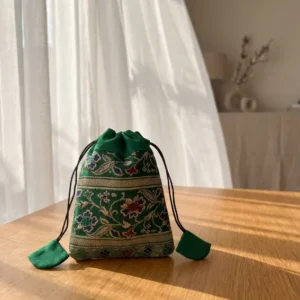 Floral Weave Royale Potli