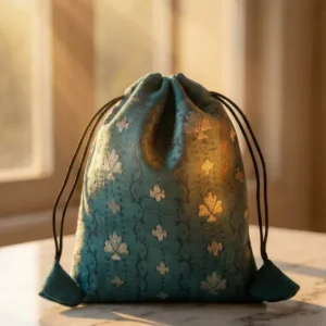 Botanical Weave Potli