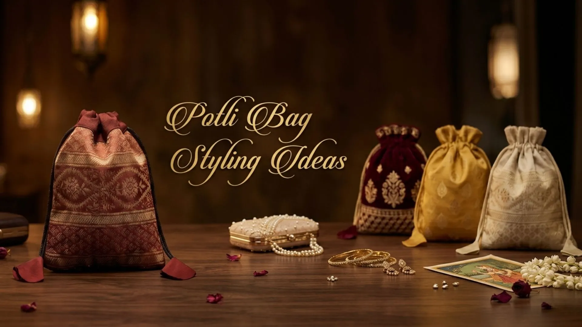 potli bag styling ideas