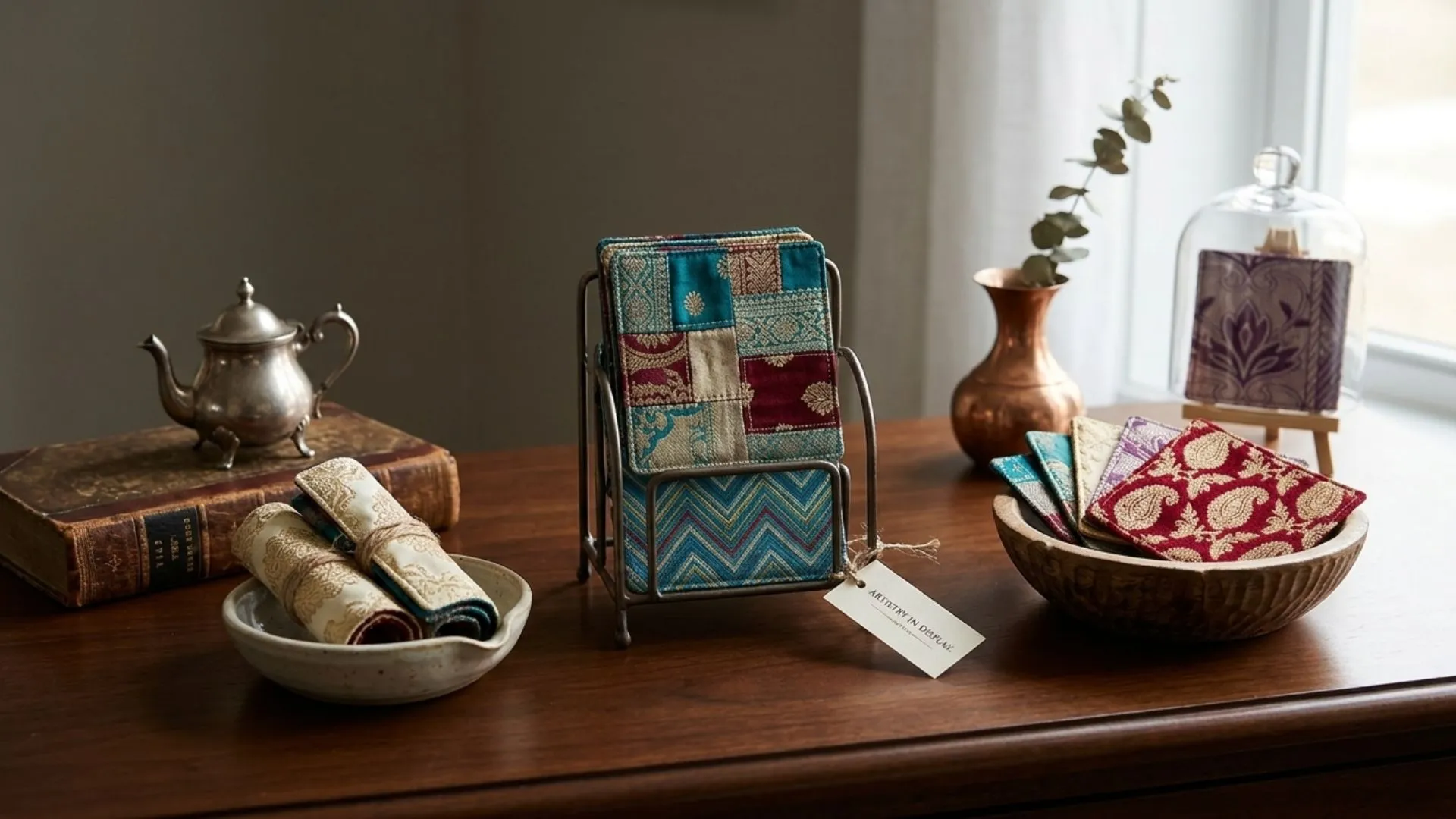 handcrafted coasters decore ideas