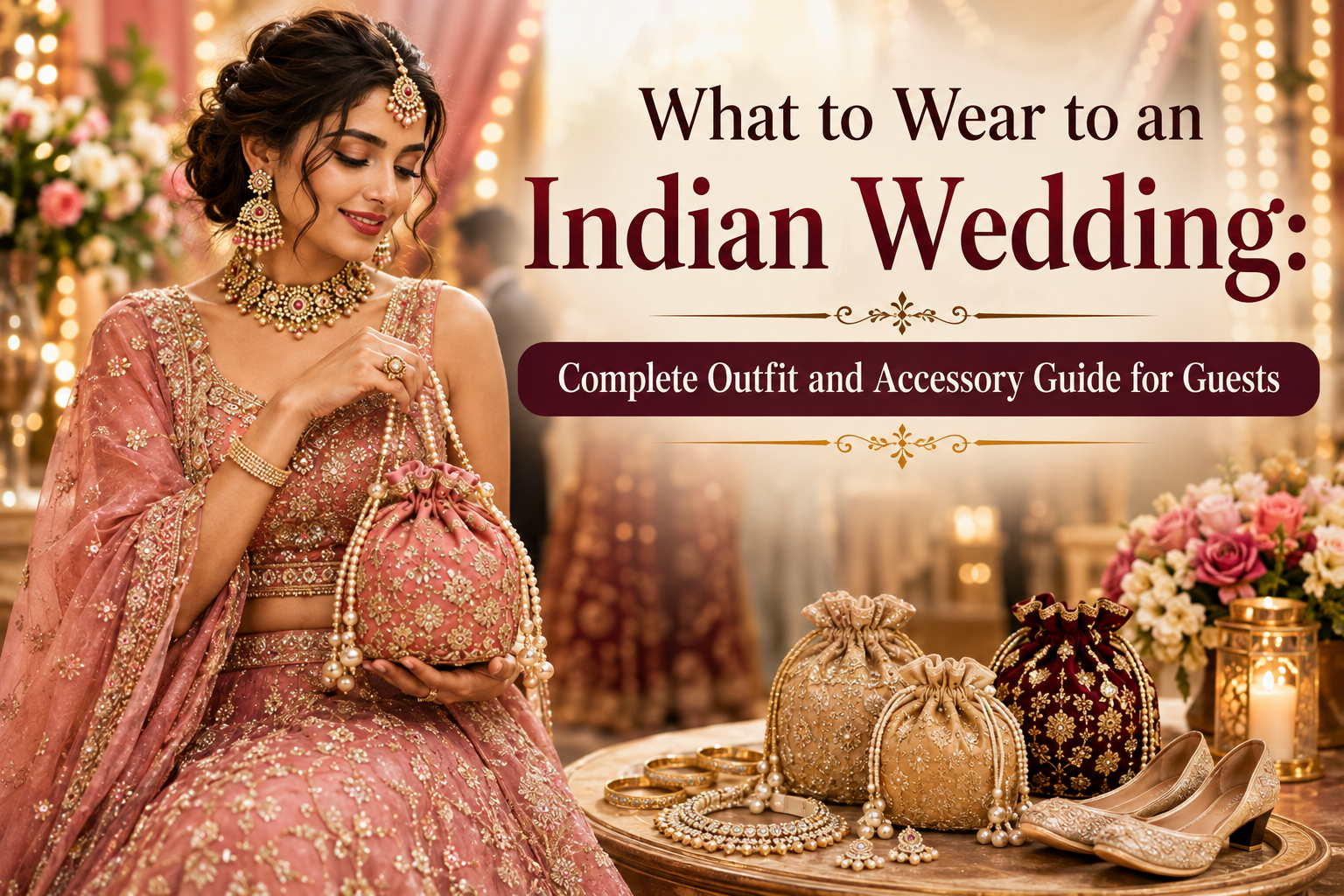 Indian wedding guest outfit